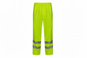 Pantalón forrado de alta visibilidad Velilla F160, amarillo flúor, bolsillo portaherramientas - Vetonek