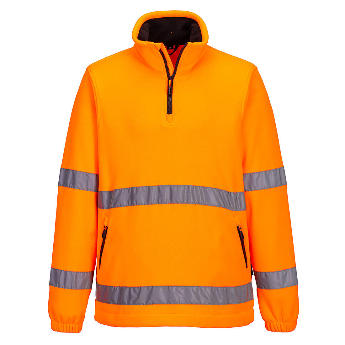 Forro Polar Hi-Vis 1/2 Zip - Comodidad y Seguridad Vetonek