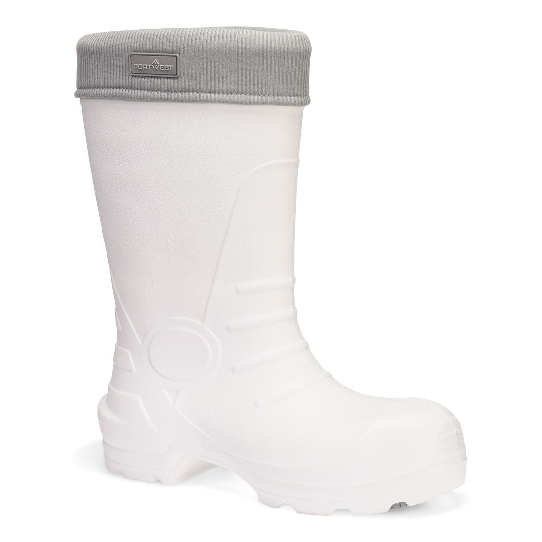 Wellington de EVA composite S5S CI SR Blanco/Gris - Portwest FD80