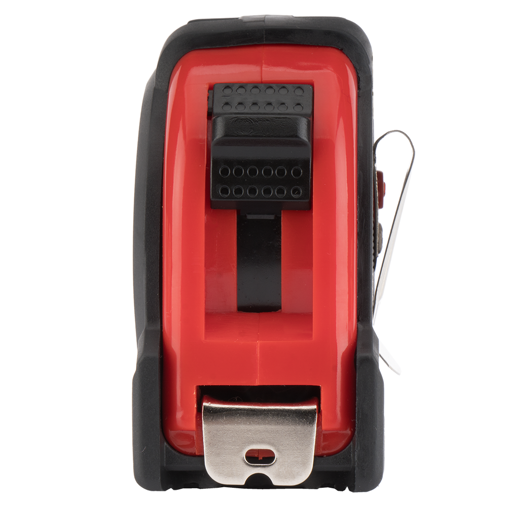 Flexómetro bimaterial Bellota 50014, vista lateral