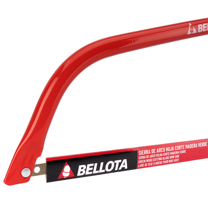 Sierra de arco Bellota 45401, detalle del dentado americano