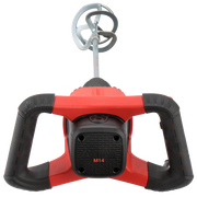Volante con empuñaduras bimateriales de la mezcladora Bellota BePower M14