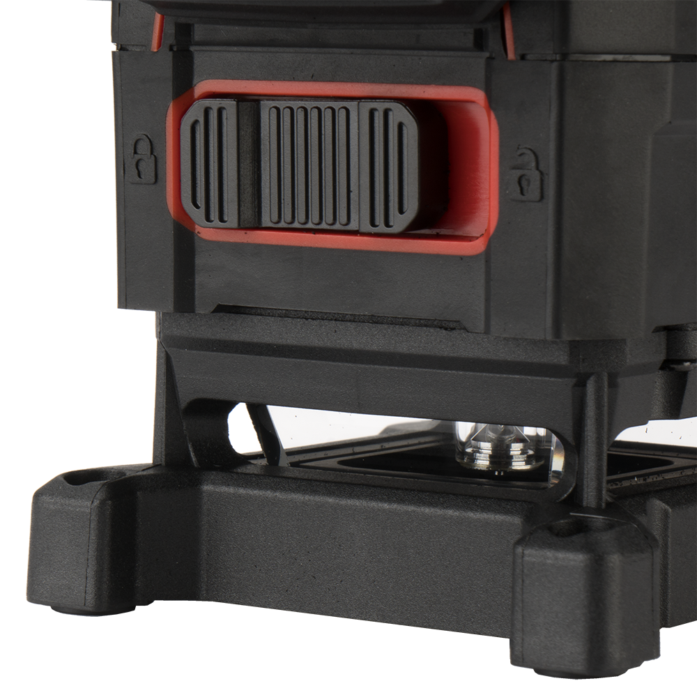 Nivel láser Bellota BePower NIV30360VT, vista lateral