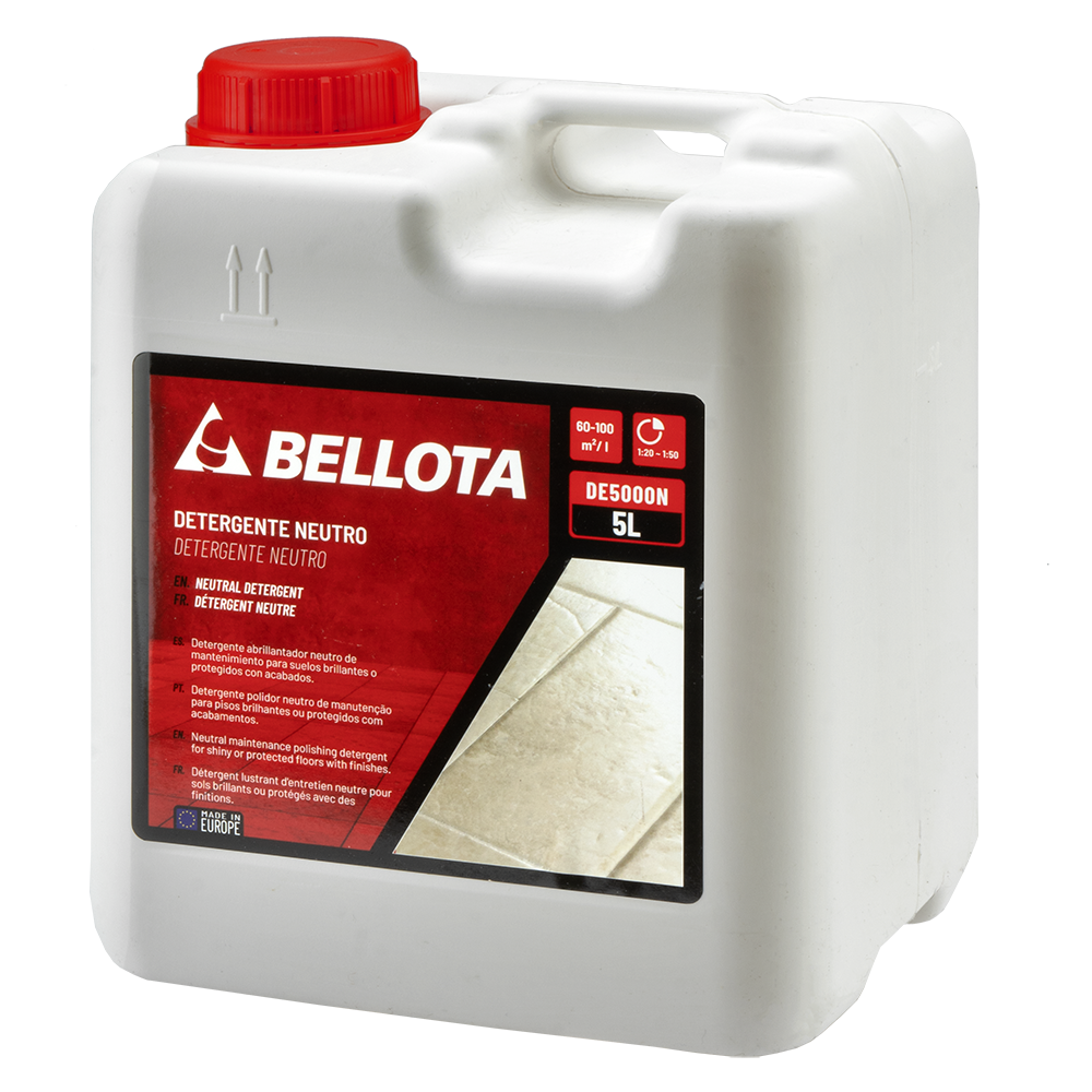 Detergente abrillantador neutro Bellota, envase de 5 L