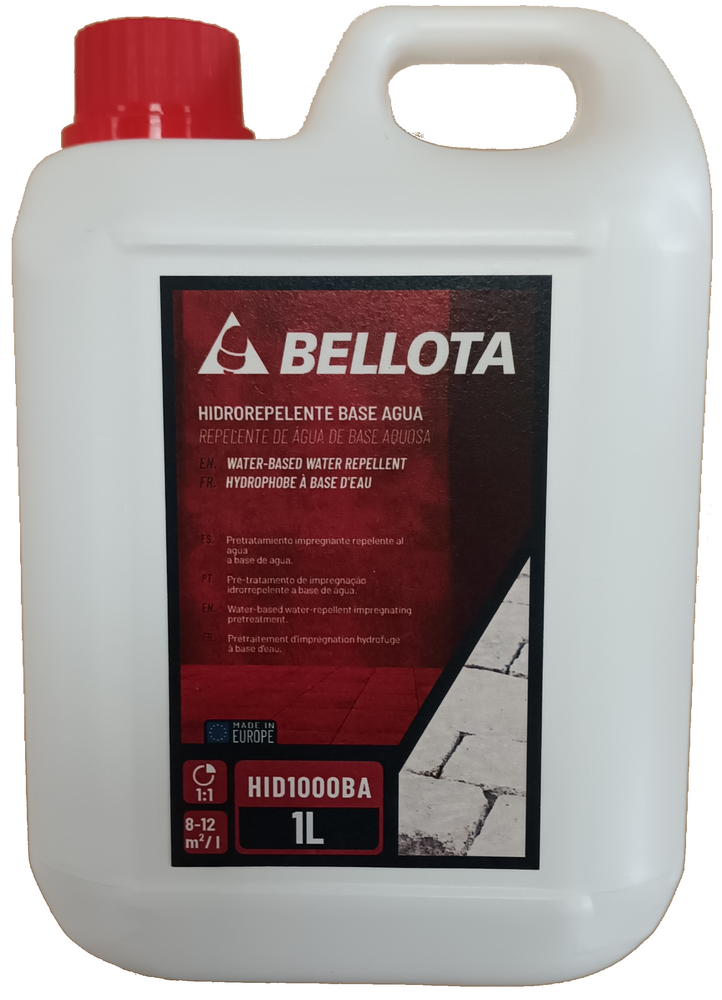 Hidrorrepelente base agua Bellota, envase de 1 L