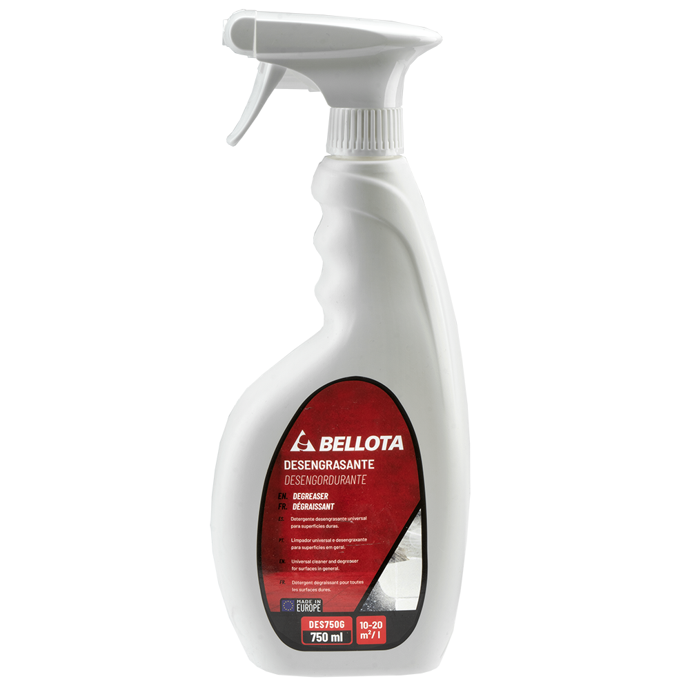 Desengrasante universal Bellota, aplicación