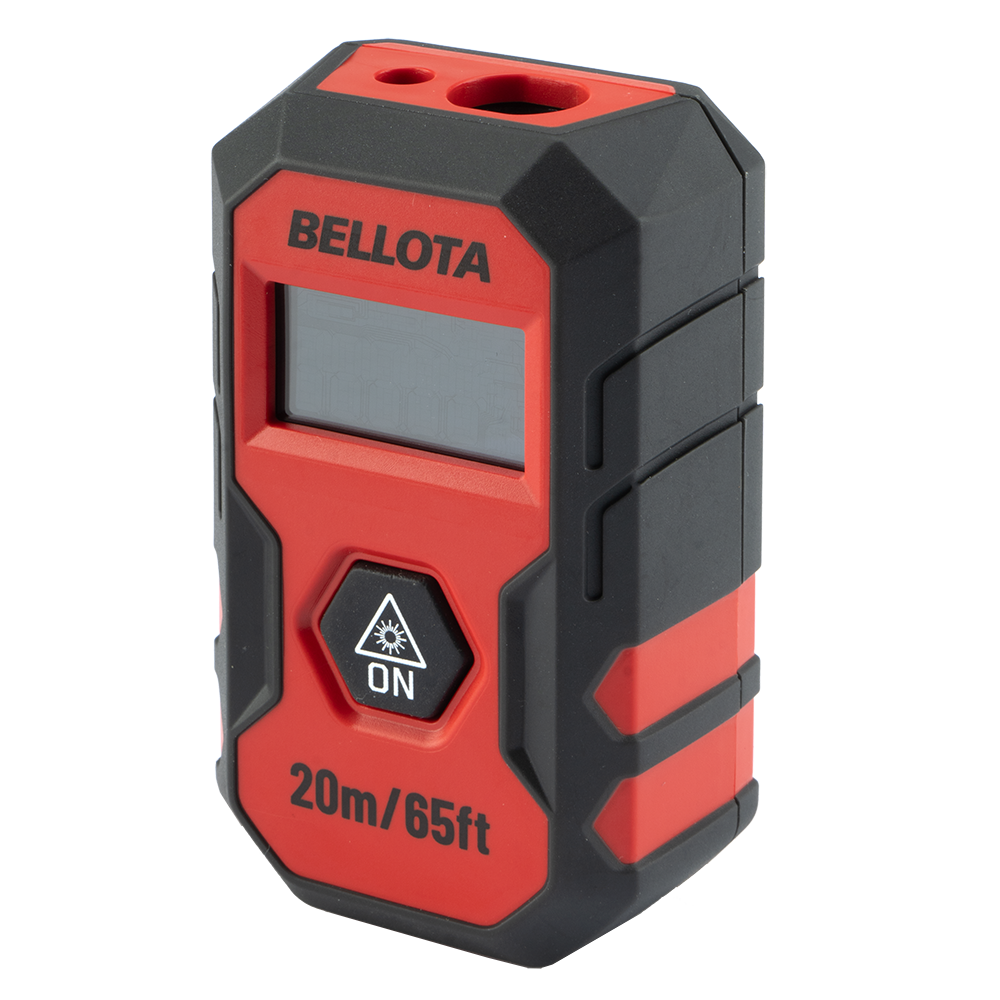 Medidor láser digital de 20 m Bellota BePower MED20R