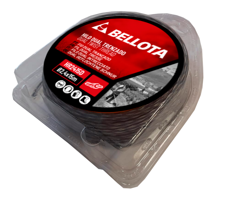 Hilo de corte Dual trenzado Bellota BePower de 3 mm