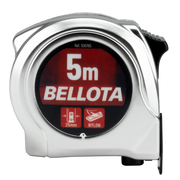 Flexómetro cromado Bellota 50016, vista lateral