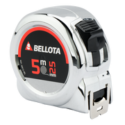 Flexómetro cromado Bellota 50012, vista principal