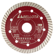 Disco de diamante turbo Bellota Pro7 50705 para materiales duros, de 115 mm