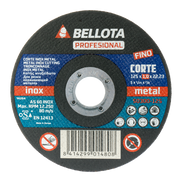Disco abrasivo extra fino Bellota 50300 de 125 mm