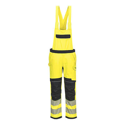 Peto PW3 FR Modaflame Hi Vis Amarillo/Negro - Portwest FR420