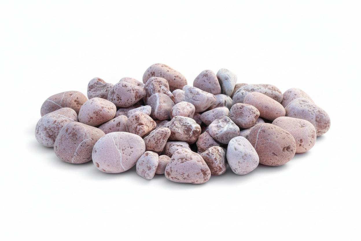 Canto rodado Rojo Gaviones Acabado Natural, Cantos rodados, Colores Claros, Espacio exterior, Espacio público, Jardin, Piedra, Piedras Claras, Piedras Monocolor, Piedras Premium, Premium, Tamaño Gaviones, Top Ventas