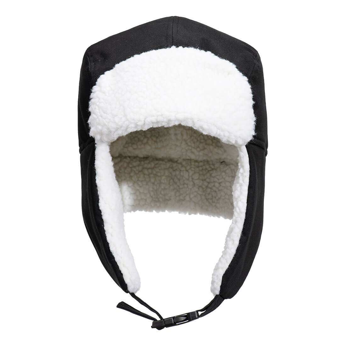 Gorro Trapper con forro Sherpa Negro - Portwest HA33