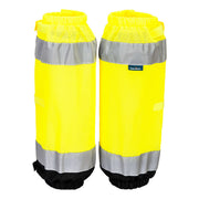 Polainas de alta visibilidad Contrast Amarillo/Negro - Portwest HV389
