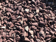 Canto rodado Rojo Burdeos Vetonek piedra jardin