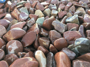 Canto rodado Rojo Burdeos Vetonek piedra jardin