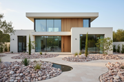 Red Pebble Gabions - Vetonek