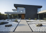 Canto rodado Blanco Premium Vetonek gravilla blanca redondeada