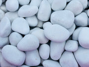 Compras piedras blancas jardin redondeadas