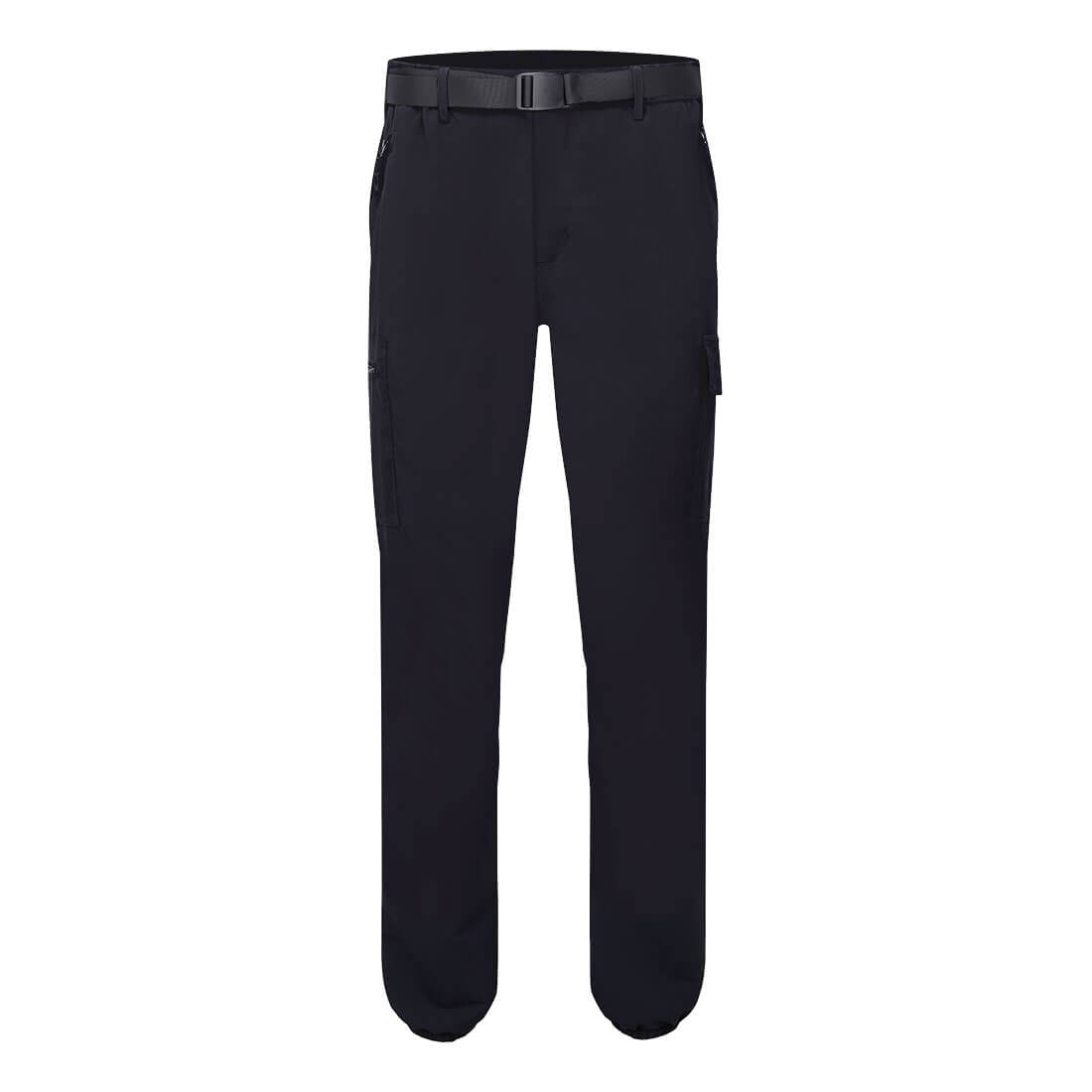 Pantalón Stretch Lightweight Cuffed Negro Bajos - Portwest L712