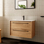 BATHME LENNOX Mueble de Baño con Lavabo de Encimera Roble Ostippo - Vetonek