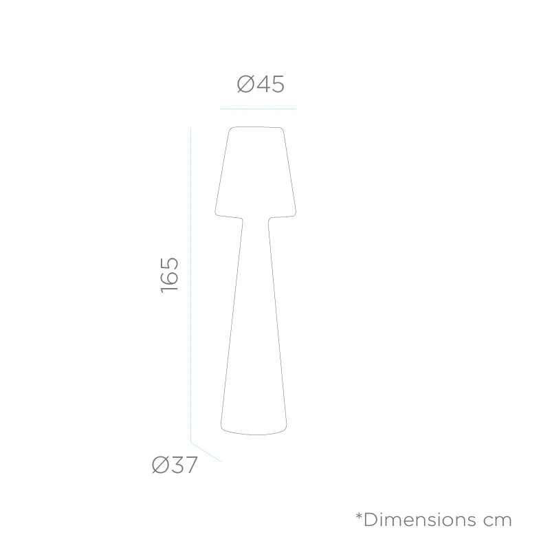 Lampara de pie Lola - Vetonek
