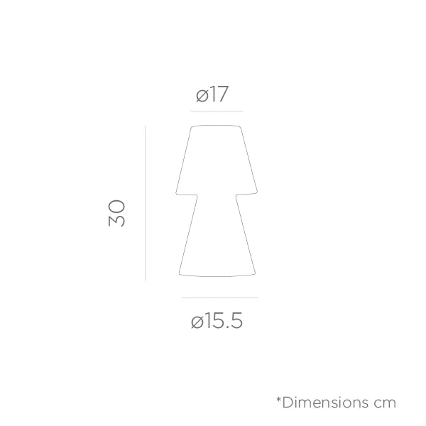 Lampara de mesa Lola - Vetonek