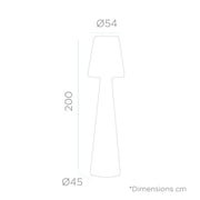 Lampara de pie Lola - Vetonek