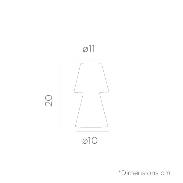 Lampara de mesa Lola - Vetonek