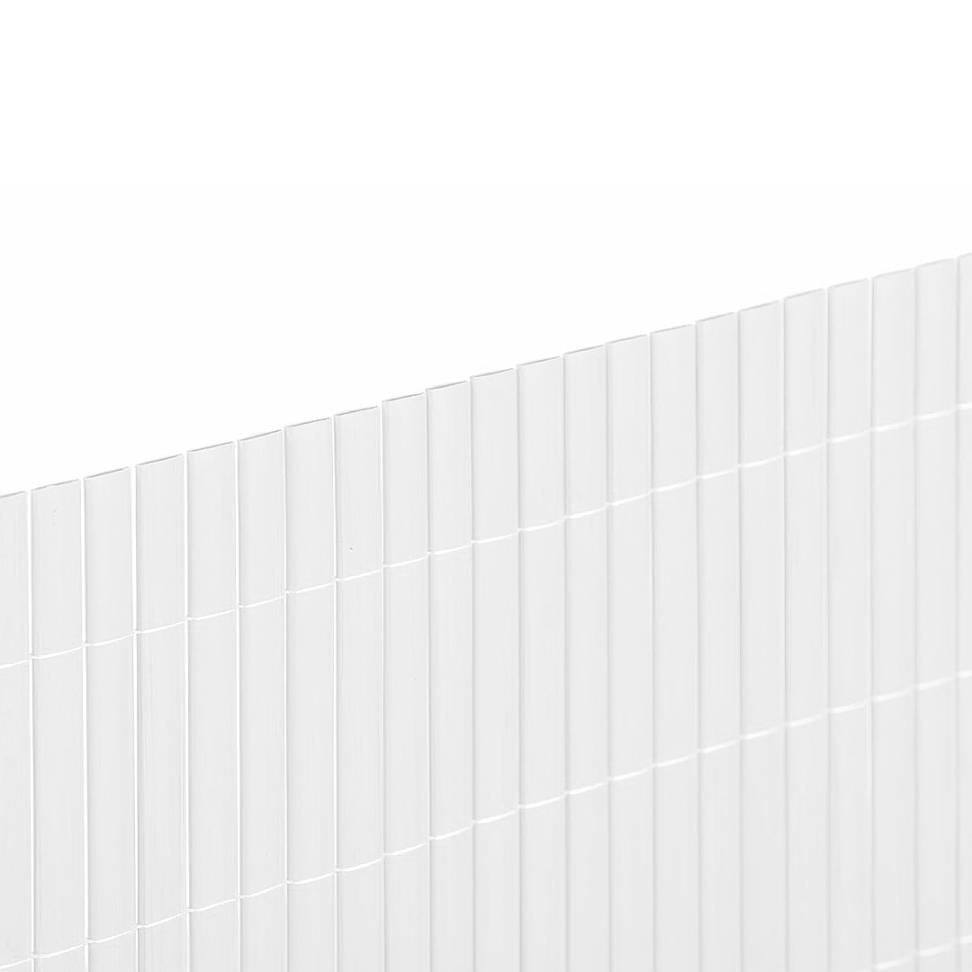 Cañizo PVC Lite D/C 16mm Blanco - Ideal para Jardines Vetonek