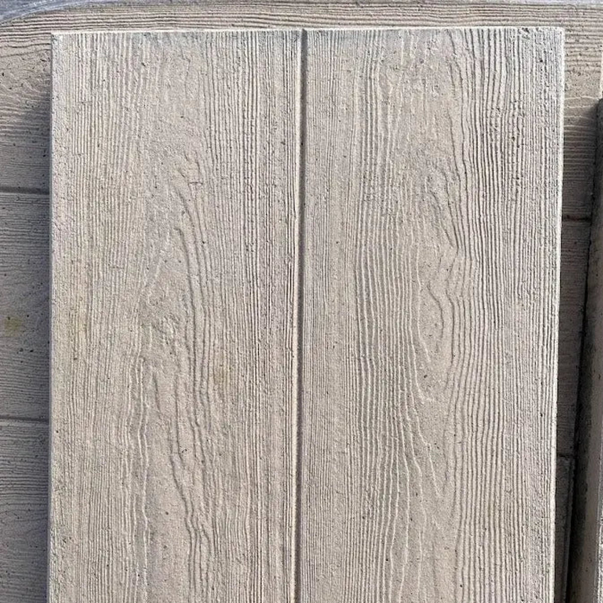 Losa hormigon imitacion traviesas de tren de madera