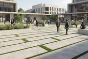 Porcelain tiles outside garden ArdoiX