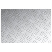 VidaXL Assiettes en aluminium - Lot de 4, 60x40 cm, antidérapantes V7332 Vetonek