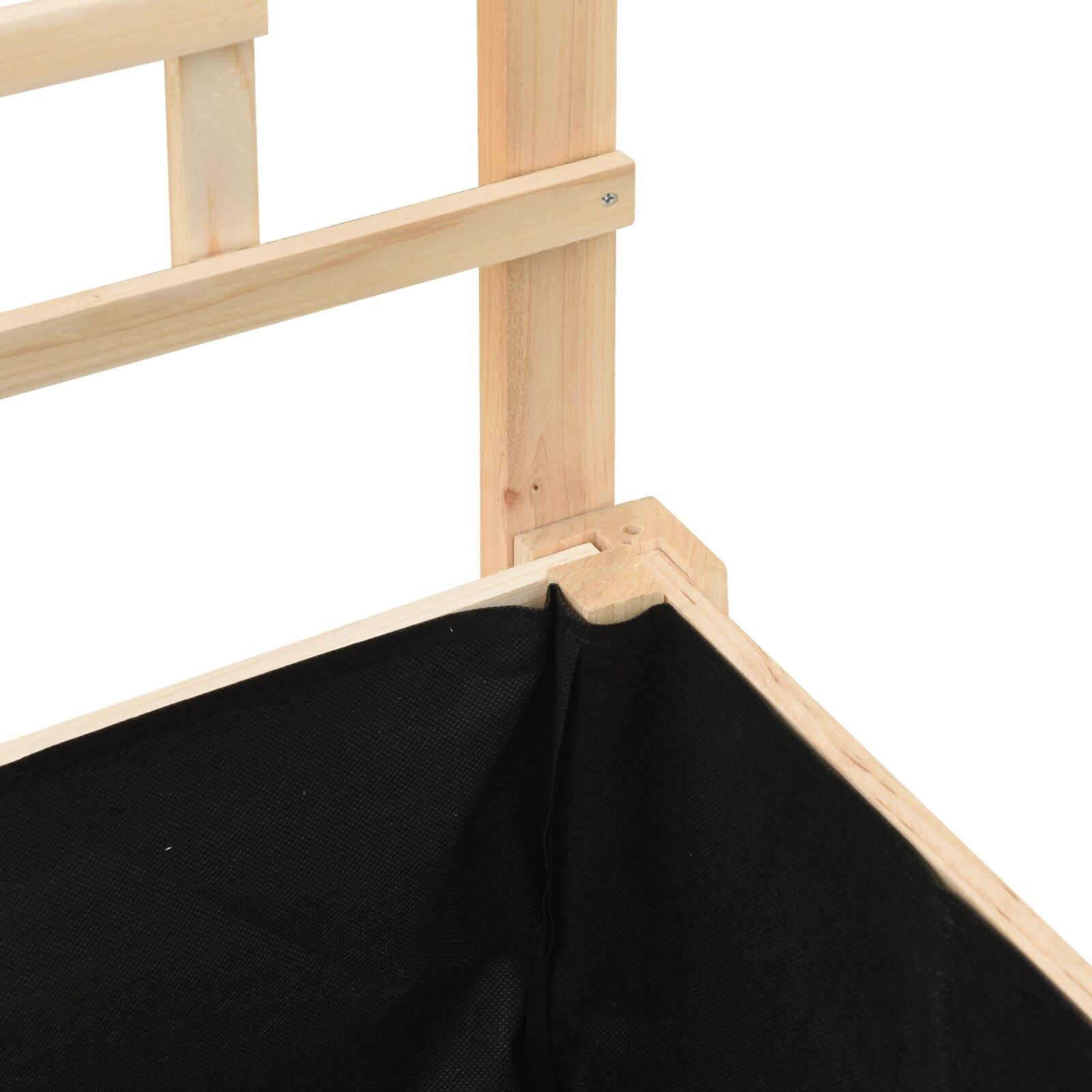 Plantador de Jardín con Enrejado y Estante 161x43x152 cm Madera Maciza de Pino V0609 Vetonek
