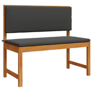 4 Piece Garden Dining Set with Solid Acacia Wood Cushions V2263 Vetonek