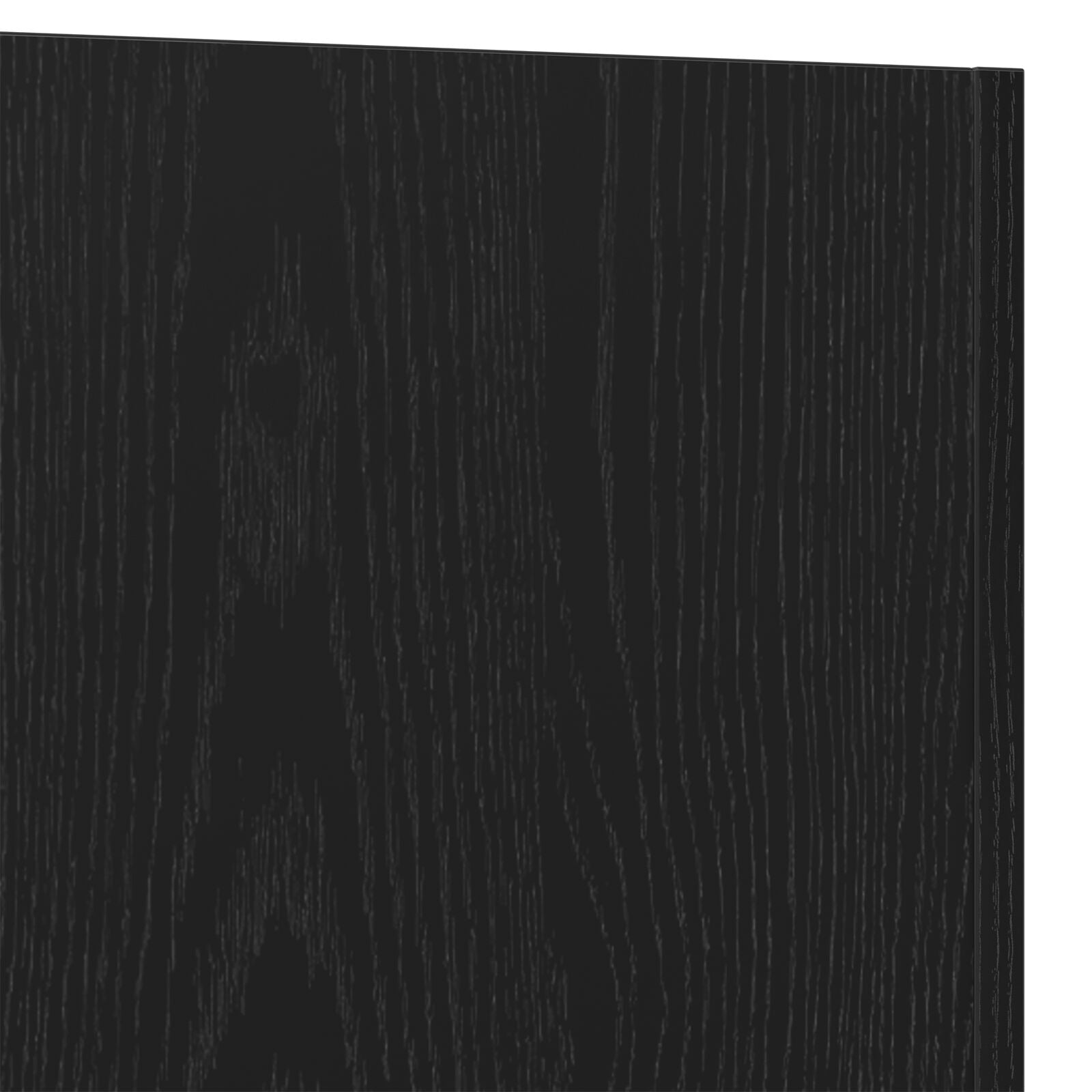 caja de jardinería en madera de roble negra 40x40x40 cm V1841 Vetonek