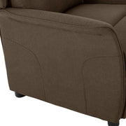 Brown Recliner 67.5x93.5x101.5 cm Fabric V2008 Vetonek