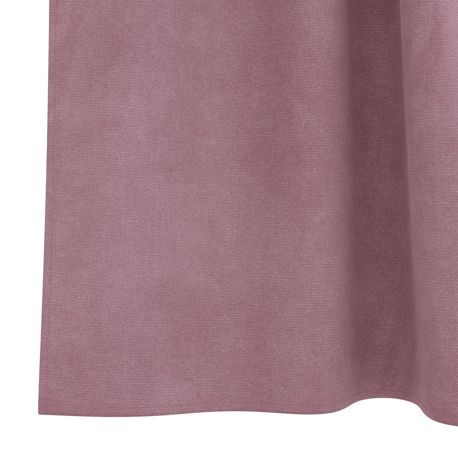 Blackout Curtains with Hanging Ties 2 pcs Dark Pink Velvet V3433 Vetonek