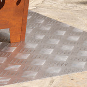 Assiettes antidérapantes en aluminium 2 pcs 80x50 cm V7646 Vetonek