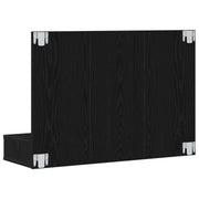 Armario Espejo LED en Roble Negro - 90x31.5x62 cm V1797 Vetonek