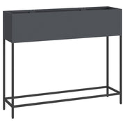 Jardinera Elevada 100x26x82 cm Acero Antracita V9661 Vetonek