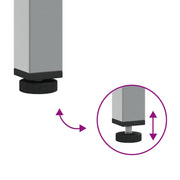 Armario de Trabajo  Negro 50x55x84 cm Acero V0032 Vetonek