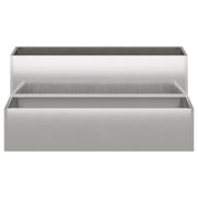 Macetero de Jardín de 2 Niveles 100x60x45 cm Acero Inoxidable V9616 Vetonek