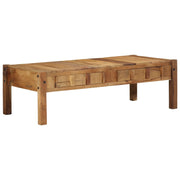 Table basse 110x55x35 cm bois massif recyclé V1690 Vetonek