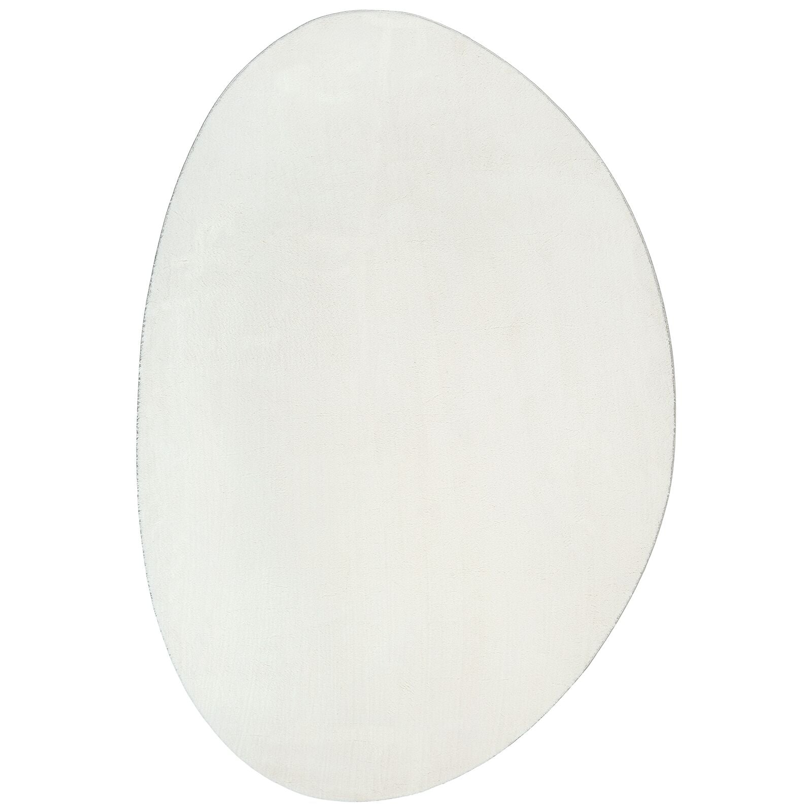 Alfombra  'HUARTE' de Pile Corto Suave y Lavable Crema 160 x 230 cm V5365 Vetonek