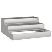 Macetero de Jardín de 3 Niveles 90x90x35 cm Acero Corrosivo V9289 Vetonek