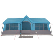 Camping Tent with Blue Windows 12 Persons Waterproof V5094 Vetonek