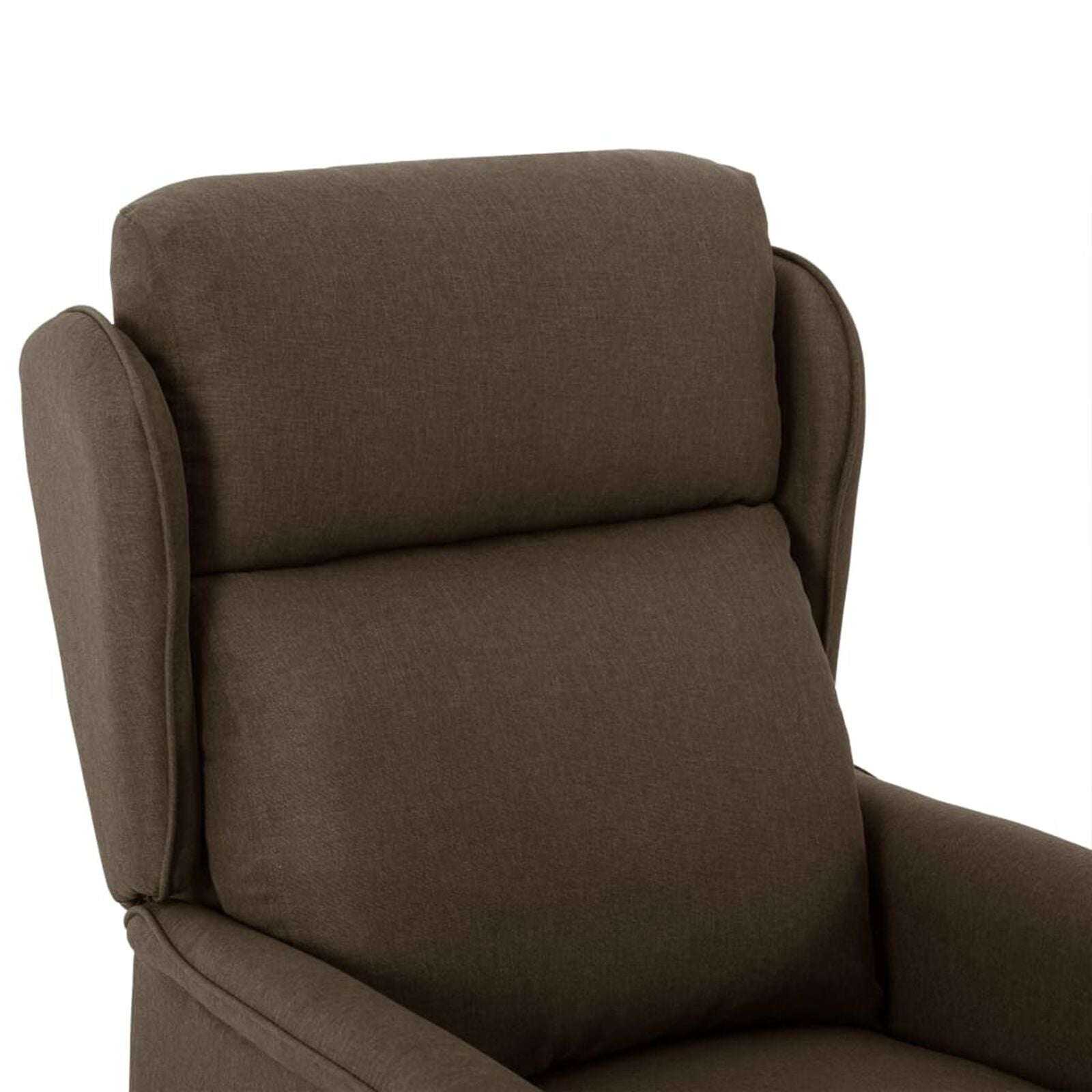 Brown Recliner 67.5x93.5x101.5 cm Fabric V2008 Vetonek